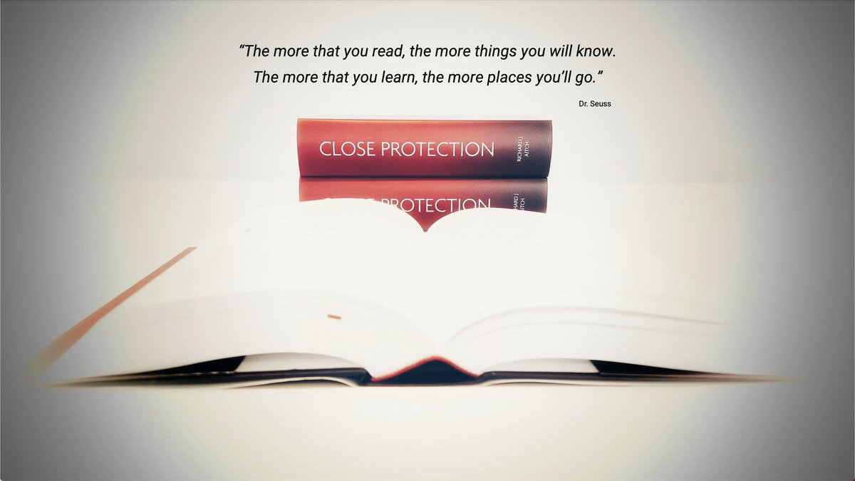The Close Protection Book
buff.ly/3ETjqzU 

#closeprotection #executiveprotection #housemanager #securitydriver #chauffeur #surveillance #personalassistant #PA #secretary #countersurveillance #superyacht #securityindustry #professionalsecurity