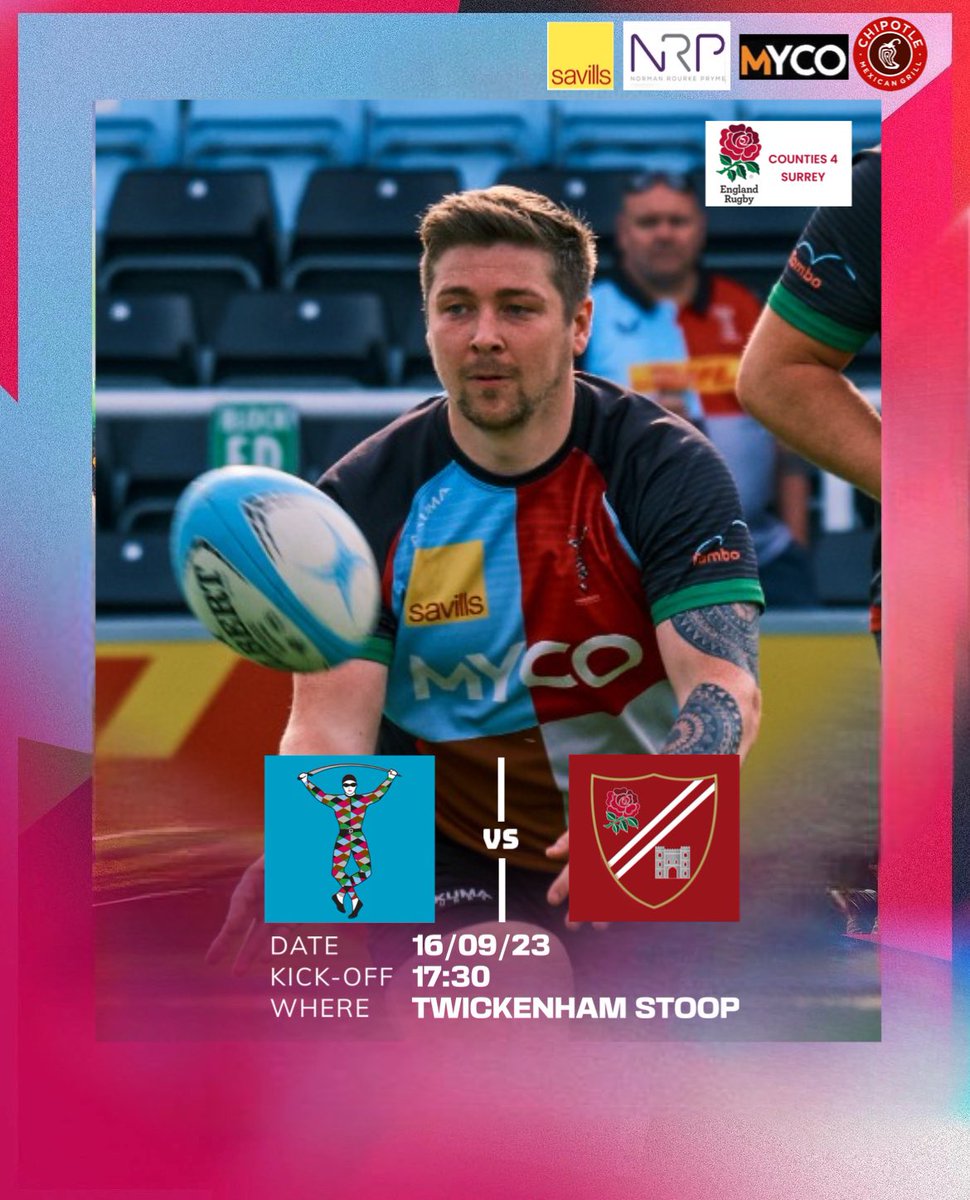 WE ARE BACK! First XV take on Streatham-Croydon at the stoop. The boys cannot wait to get back on the pitch ready for the league. A massive thank you to @Harlequins for hosting on short notice. Entry at the stoop is free after the pro game, feel free to head down and support