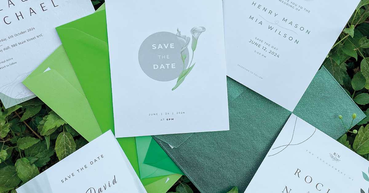 umschlaege's tweet photo. Green vibes 🧚

#umschläge #grün #karten #personalisiertekarten #einladungen #einladungenhochzeit #hochzeit #schreibwaren #greenvibes #nature #natur #design #hochzeitsdesigns #verbindung #savethedate #wedding #weddingdesigns #weddingvibes #weddingstationery https://t.co/hP5dKLUBnI