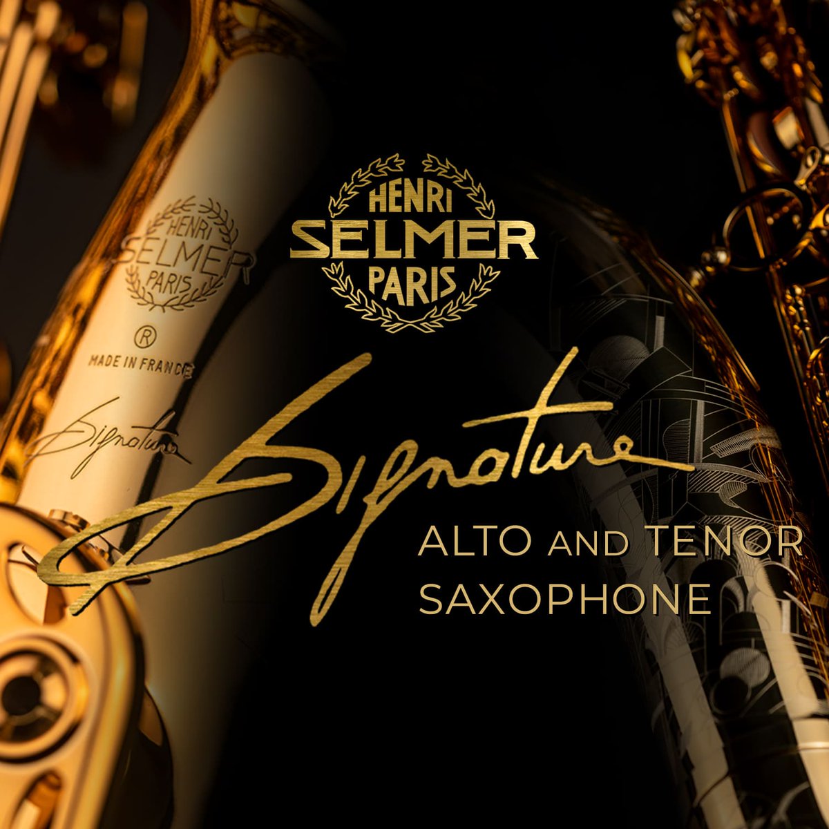 nonaka_boeki's tweet image. Selmer Parisから新たなサクソフォン Signatureが発表されました。アルトはシリーズ2を、テナーはシリーズ3をブラッシュアップしたモデルになっています。詳しい情報はホームページをご覧ください。
nonaka.com/selmer/instrum…
