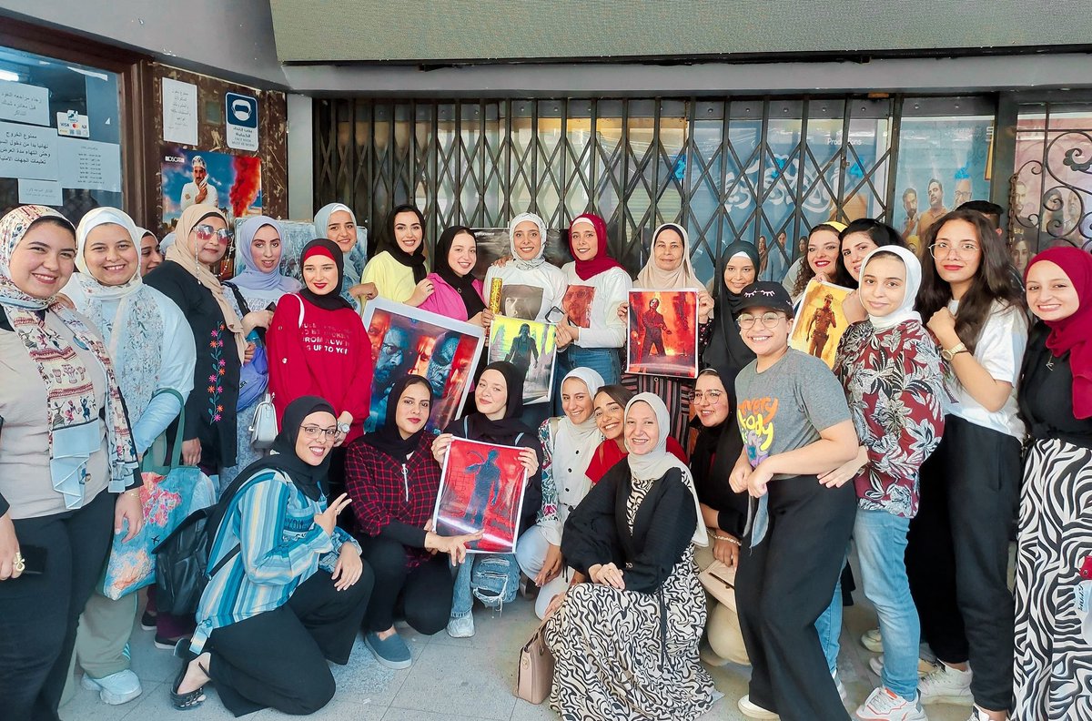 SRKCHENNAIFC's tweet photo. Pics-2: EGYPT 🇪🇬 Loves you @iamsrk ❤️

SRK fans from #SRKEgyptCFC watched &amp; celebrated #Jawan ‘s FDFS show with full of excitement &amp; love 😍

@RedChilliesEnt @Atlee_dir 
#ShahRukhKhan #JawanBlockBuster https://t.co/oMCMOKn1EN