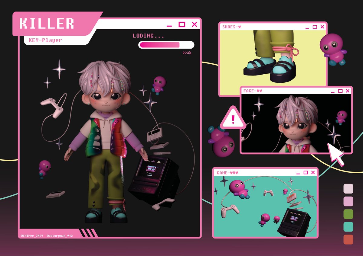 SHINee_2KEY's tweet image. KILLER🎀🩵

#SHINee #KEY