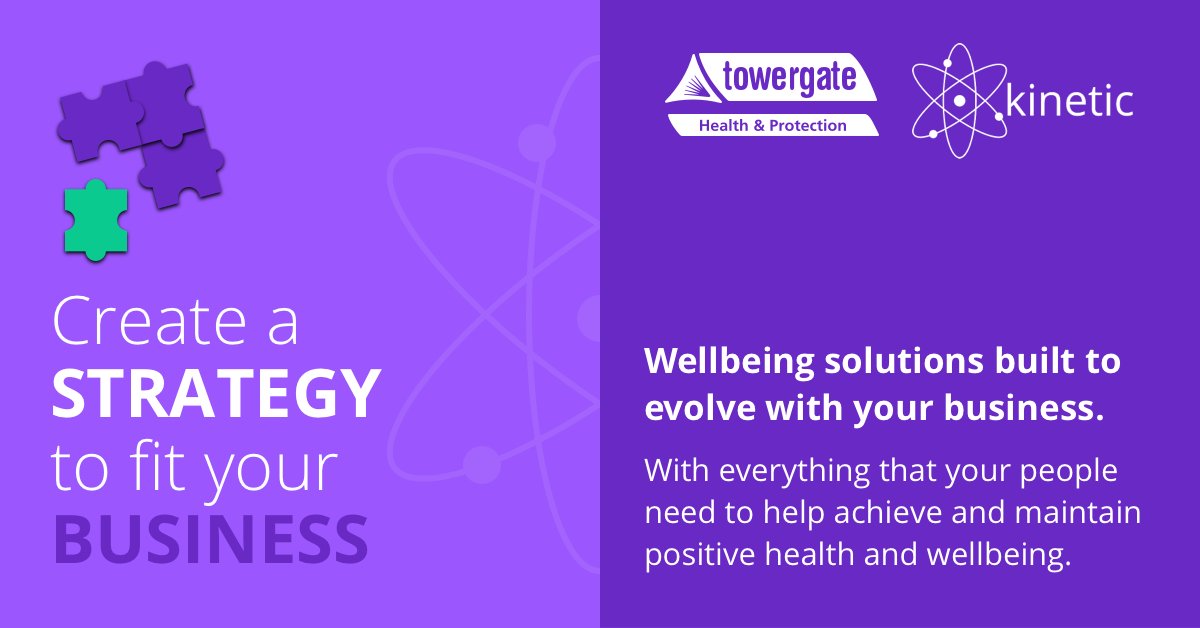 HealthTowergate's tweet image. We understand that to truly support your people, you need to take a holistic approach to wellbeing. That’s why we designed Kinetic+.

To find out more about how your organisation can support your people, get in touch today: towergatehealthandprotection.co.uk/kinetic #health #wellbeing #mentalhealth