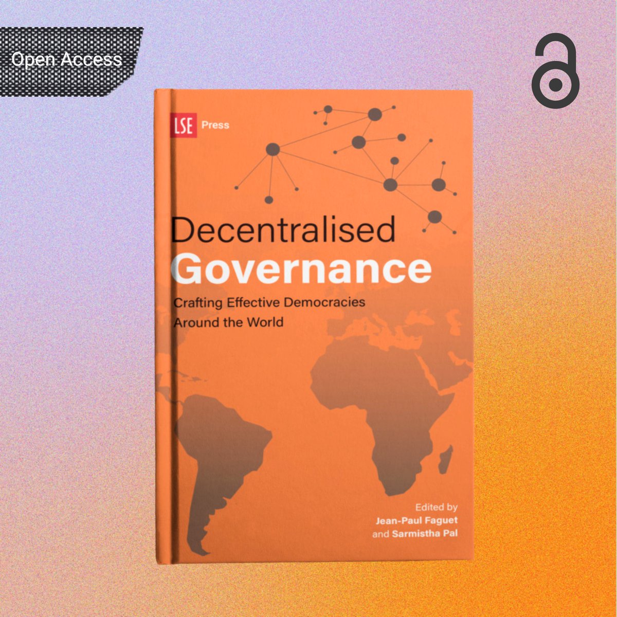 LSE Press (@lsepress) on Twitter photo 🎉Out now!
"This book provides a major step in our understanding the nuances and complexities of decentralisation." — Pranab Bardhan | <a href="/UCBerkeley/">UC Berkeley</a>
Decentralised Governance: Crafting Effective Democracies Around the World publishes today via #OpenAccess🔓doi.org/10.31389/lsepr… 🎉Out now!
"This book provides a major step in our understanding the nuances and complexities of decentralisation." — Pranab Bardhan | <a href="/UCBerkeley/">UC Berkeley</a>
Decentralised Governance: Crafting Effective Democracies Around the World publishes today via #OpenAccess🔓doi.org/10.31389/lsepr…