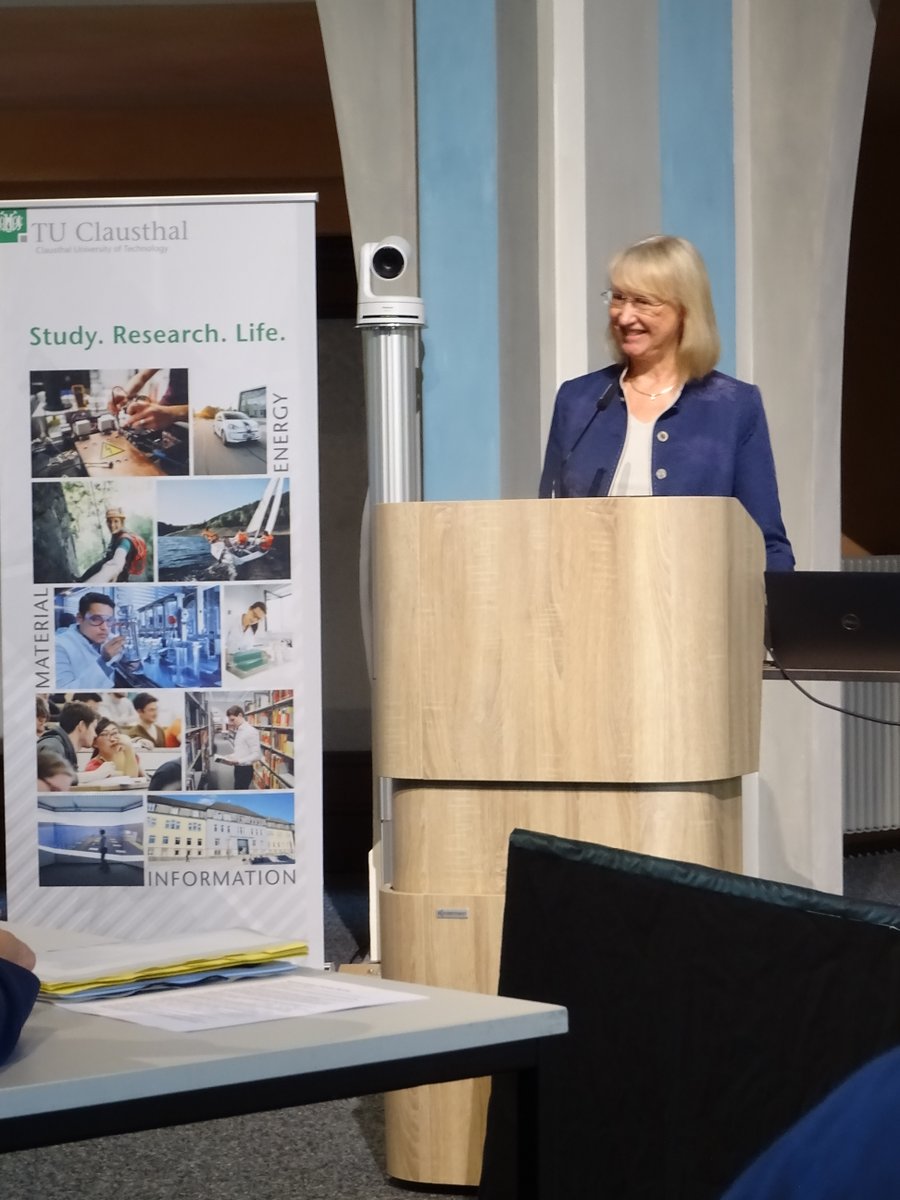 MiningProfesors's tweet photo. OPENING SESSION at 33rd Annual General Meeting of the Society of Mining Professors, September 10-16 ; Clausthal-Zellerfeld &amp; Goslar, Germany.
Technische Universität Clausthal https://t.co/zTFKPMtFqG
