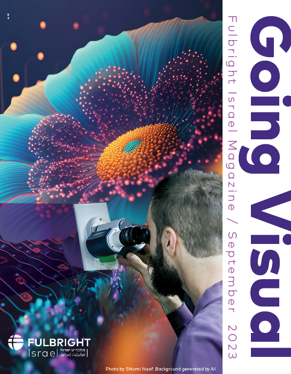 Going Visaul, our Fulbright Israel annual magazine, is out. It features a glimpse of our alumni achievements, and articles about how do  photography technologies, and visual analytics contribute to research in many fields of knowledge.
Shana Tova!
online.fliphtml5.com/oibuv/mbgi/