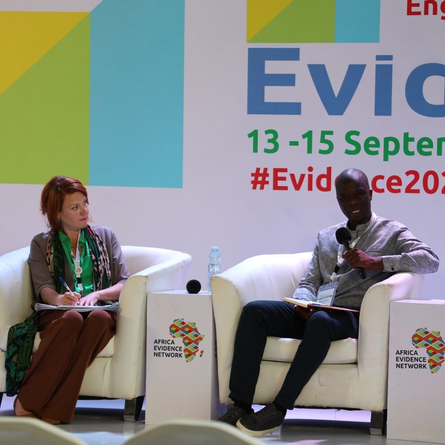 #Evidence2023 | @Sajilu @MastercardFdn talks about the visibility of local institutions when it comes to knowledge generation. We need to change the default setting which is Global North and build a foundation to ensure local organizations become more assertive.
