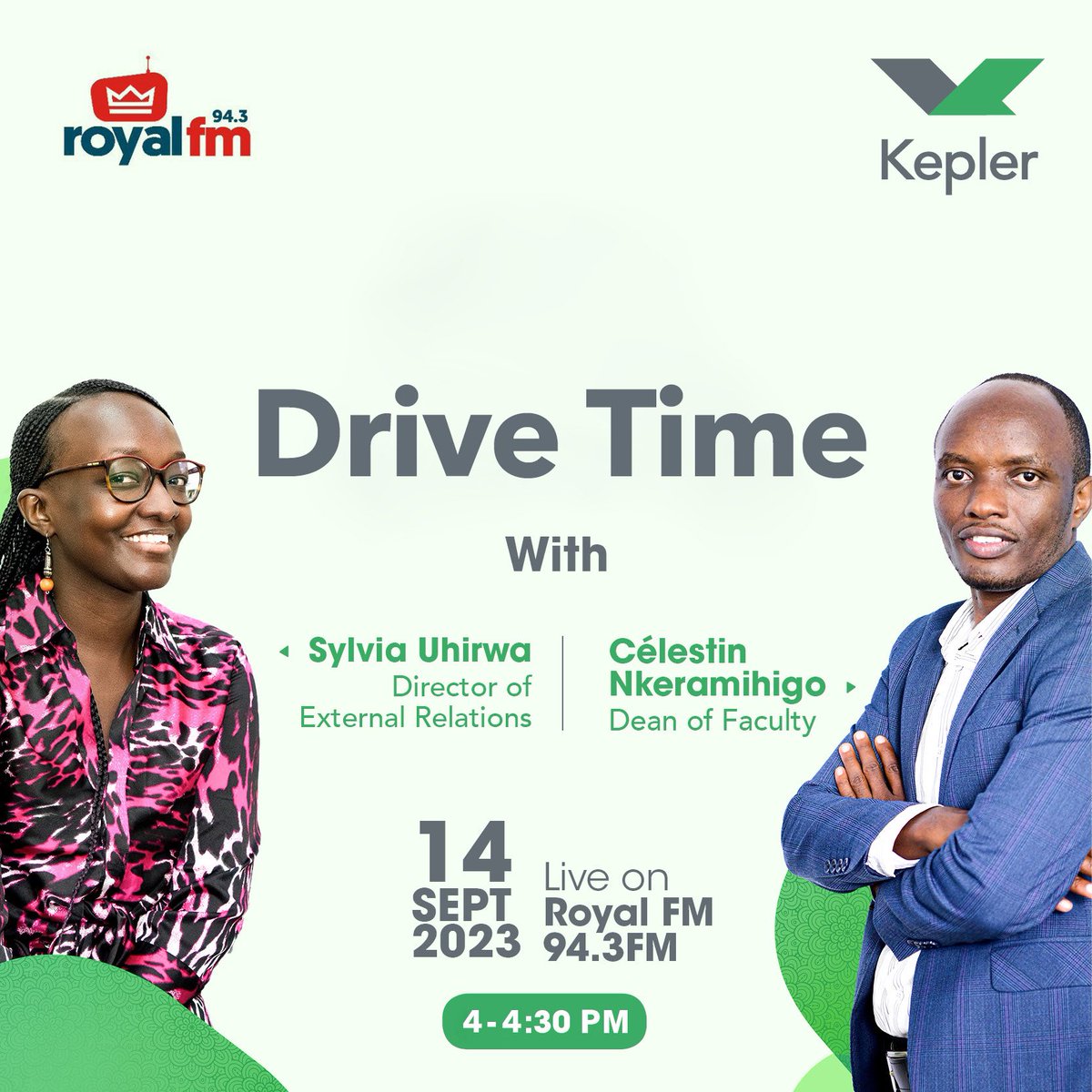 KeplerHQ's tweet photo. Applications are open for US-accredited BA degrees in Management &amp; Communications offered in partnership with @SNHU. Tune in at 4 PM on @RoyalFMRwanda this Thursday to hear @UhirwaS, Director of External Relations, and @CNkeramihigo, Dean of Faculty, discuss the program details. https://t.co/yQOzqkmETS