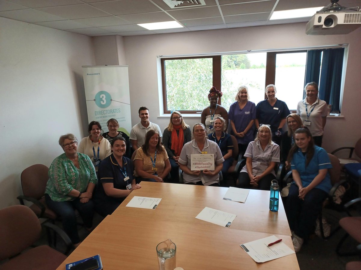 Jacqui Russell (@jacquirussell13) on Twitter photo Great day at the Infection Prevention & Control Link Champion meeting yesterday, at Berrywood Hospital, <a href="/NHFTNHS/">Northants Healthcare</a> promoting World Sepsis Day with <a href="/RosieRead10/">Rosie Read</a>. <a href="/JulieShepNHFT/">Julie Shepherd</a> <a href="/KellyBaptiste3/">Kelly Baptiste</a> <a href="/juicyleaves/">Lucy Jeeves</a> <a href="/JennyBoyce9/">Jenny Boyce</a> <a href="/Snow64Snow/">Alison Snow</a> <a href="/lauren_1013/">Lauren Curran</a> Great day at the Infection Prevention & Control Link Champion meeting yesterday, at Berrywood Hospital, <a href="/NHFTNHS/">Northants Healthcare</a> promoting World Sepsis Day with <a href="/RosieRead10/">Rosie Read</a>. <a href="/JulieShepNHFT/">Julie Shepherd</a> <a href="/KellyBaptiste3/">Kelly Baptiste</a> <a href="/juicyleaves/">Lucy Jeeves</a> <a href="/JennyBoyce9/">Jenny Boyce</a> <a href="/Snow64Snow/">Alison Snow</a> <a href="/lauren_1013/">Lauren Curran</a>