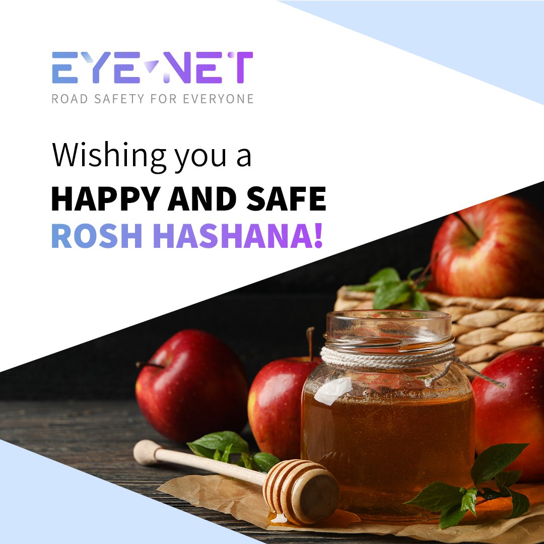 Sending warm wishes from the heart of the <a href="/EyeNetMobile1/">Eye-Net Mobile</a> family. 💙
#RoshHashana #StaySafe #NewYearNewVisions #CollisionPrevention #Automotive #V2X