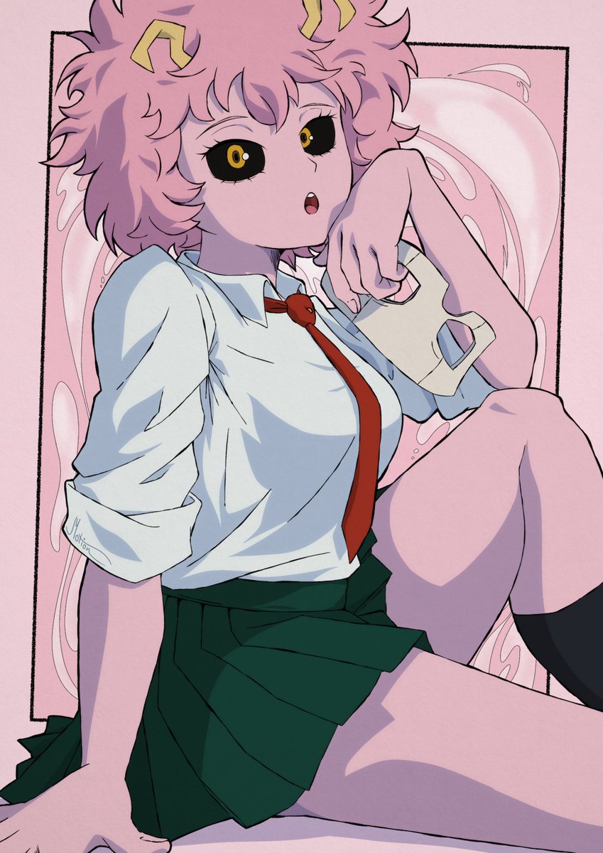 JMotion0's tweet photo. Pinky‼️
#BNHA #MHA #MinaAshido #FanArt https://t.co/6veRqihesC