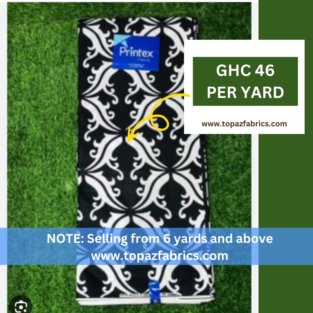 TopazFabrics's tweet image. Get your black and white fabric from Ghana's no1 online fabric shop.
Visit topazfabrics.com to place an order and have it delivered to you
Or call 0576138053/0553143044 for assistance.
#avoidtraffic
#avoidstress
#trending
#onlinefabricshop
#viral
#fyp
