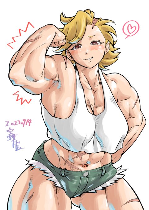 カラーでオリキャラの九堂八千ちゃん 