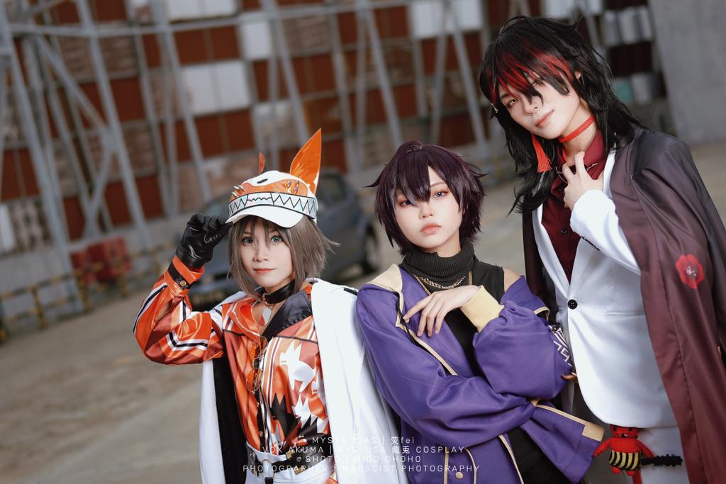 ku_akaane7's tweet photo. This is actually our very 1st and last shot of Vox with his bottoms set. I mean, it's not because Mysta is graduating but because I already sold his costume. So yea. 👍🏻
Mysta Rias: @yingfei44
Vox Akuma: @mecha_nemuiyo
Shoto: @Mananan0o1
#NIJISANJI #VoxAkuma #mystarias #shxto https://t.co/eMmUJFH4VE