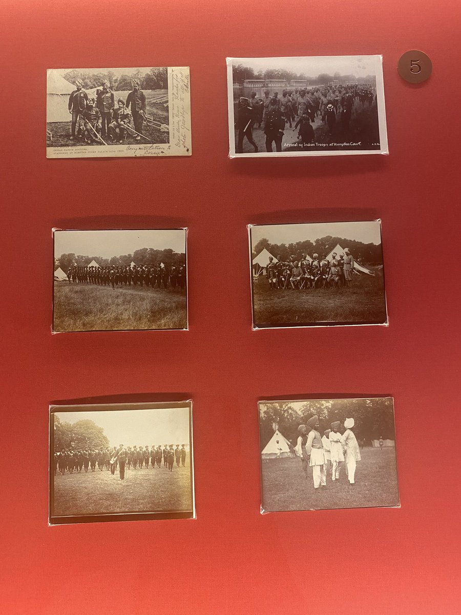 Yesterday I was privileged to get a sneak peak of our new exhibition at Hampton Ct - The Indian Army at the Palace. It’s insightful, moving and SO well told by our community partners and the @HRP_palaces team who put it together. Big congrats @Zakirabegum and @JatinderKailey 👏🏻