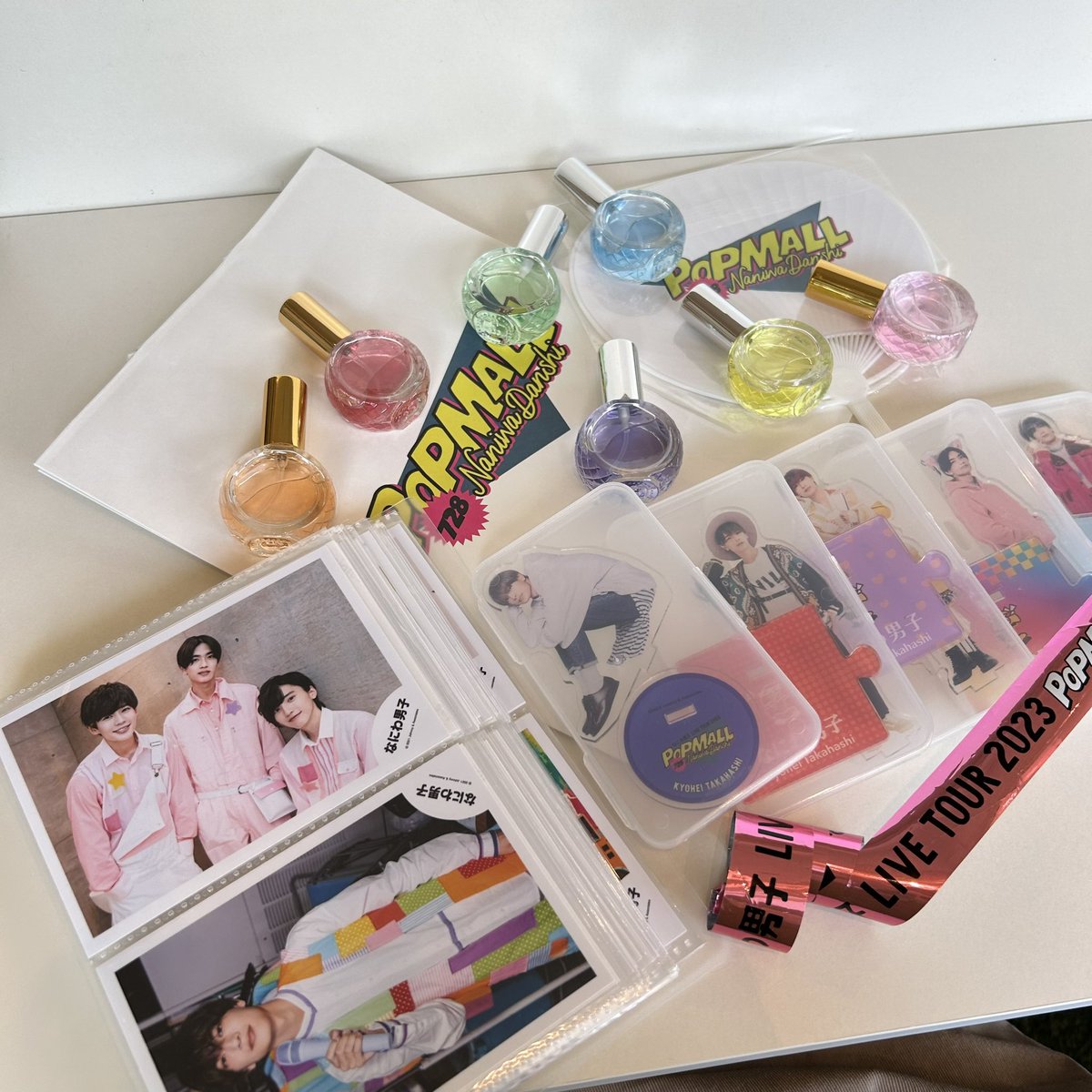 明日、明後日は名古屋ガイシホールになにわ男子がきますね^_^！名古屋のジャニーズショップから徒歩約5分のところにある推し活のできるアロマショップです♡推し香水など作れます🤍お待ちしております❤️‍🔥