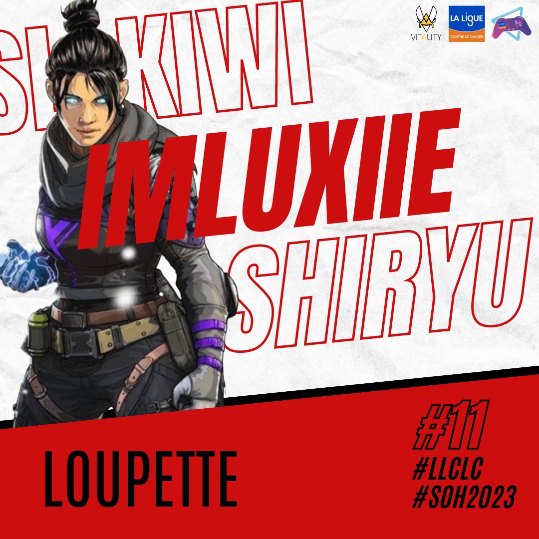 ELMAAX_'s tweet photo. Annonce 4/5
On continu la présentation des équipes qui seront présentes samedi soir pour le tournoi caritatif @squad_humanity au profit de @laliguecancer 2023 !
Rdv Samedi 16 Septembre à 20h !
#SoH2023 #LLCLC #Twitch #Caritatif #Vitality https://t.co/7Zh8oEF67Y