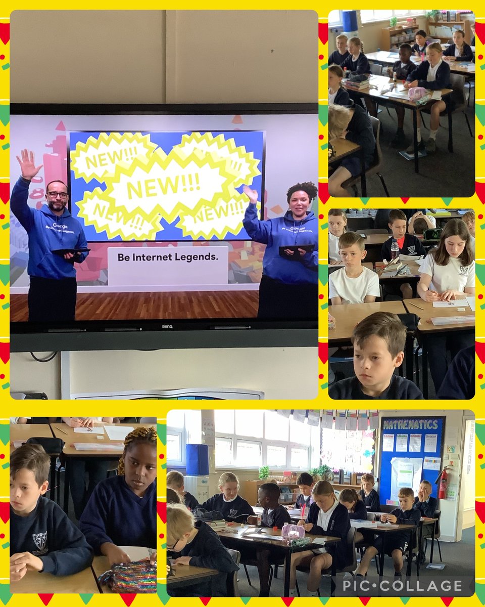 6RT_MissRoss's tweet photo. 6RM enjoyed watching the Be Internet Legends Assembly this morning! Great way to welcome us back to school! @ololprimary_HT @4H_MrsHodge #CompOLOL #MakeADifference https://t.co/Bz6MtneaOv