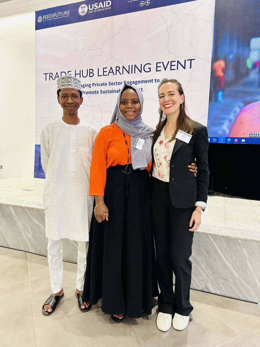 The <a href="/USAID/">USAID</a> <a href="/WestAfricaHub/">WestAfricaHub</a> learning event was an exciting experience. Learnt so much while getting to share our work on the #AOEP over the last 3 years!

Also caught up with my brother <a href="/KTP92/">Khalil Nur Khalil</a> and got to hear of the amazing work <a href="/TeamTomatoJos/">Tomato Jos Nigeria</a> was doing to empower so many women 💥