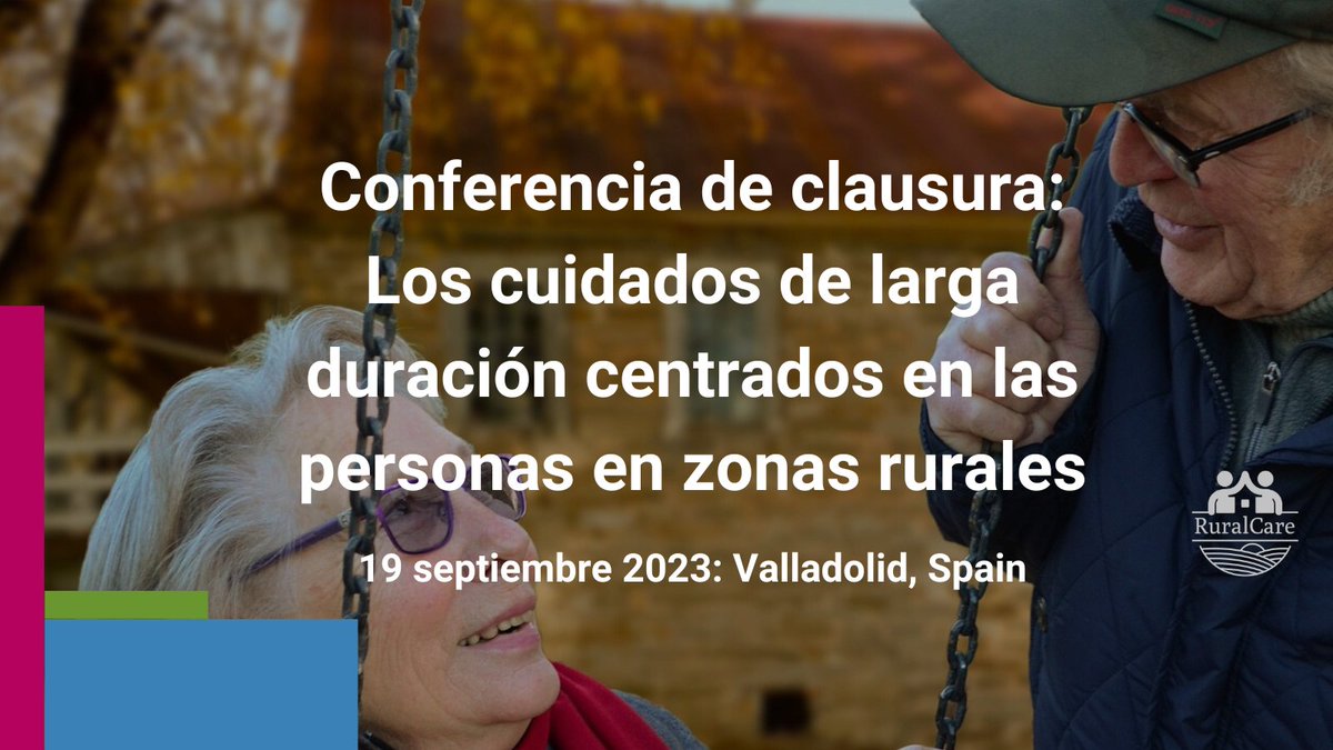 Te gustaría conocer los resultados del proyecto RuralCare? Si es así registraté aquí hasta el día 15 de Septiembre. 
No te lo pierdas!
Saber más; buff.ly/3rbSl8o
Registrar aquí! buff.ly/48g8jip