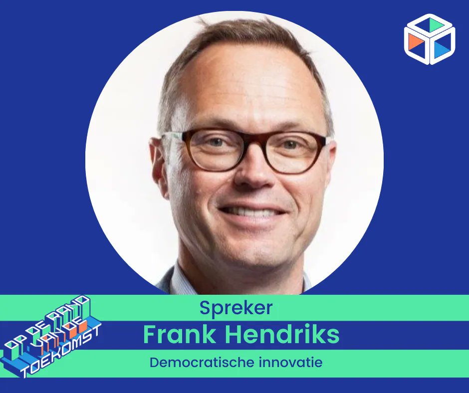 📢 OP 27 SEPTEMBER: Op de rand van de toekomst🤖🔮! Wat staat ons te wachten in de wereld van politiek en democratie? Met o.a. Professor Frank Hendriks, auteur van een boek over democratische innovaties en hervorming! Ben jij erbij? -> buff.ly/3sTZ0o8