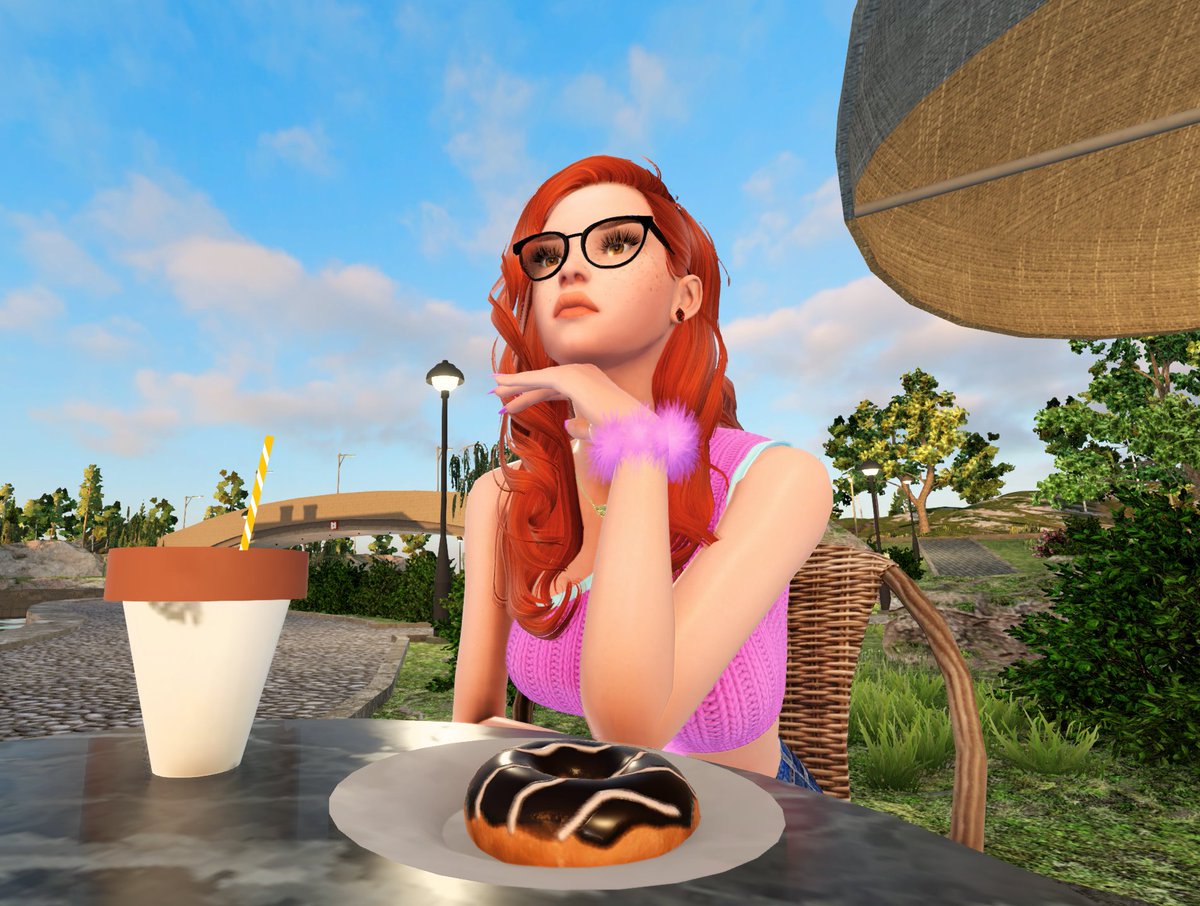 Morning coffee and a delicious donut 😍 Best breakfast ever! 🍩☕️

#3dxchat #3dxchatlife #VirtualPhotography #breakfast