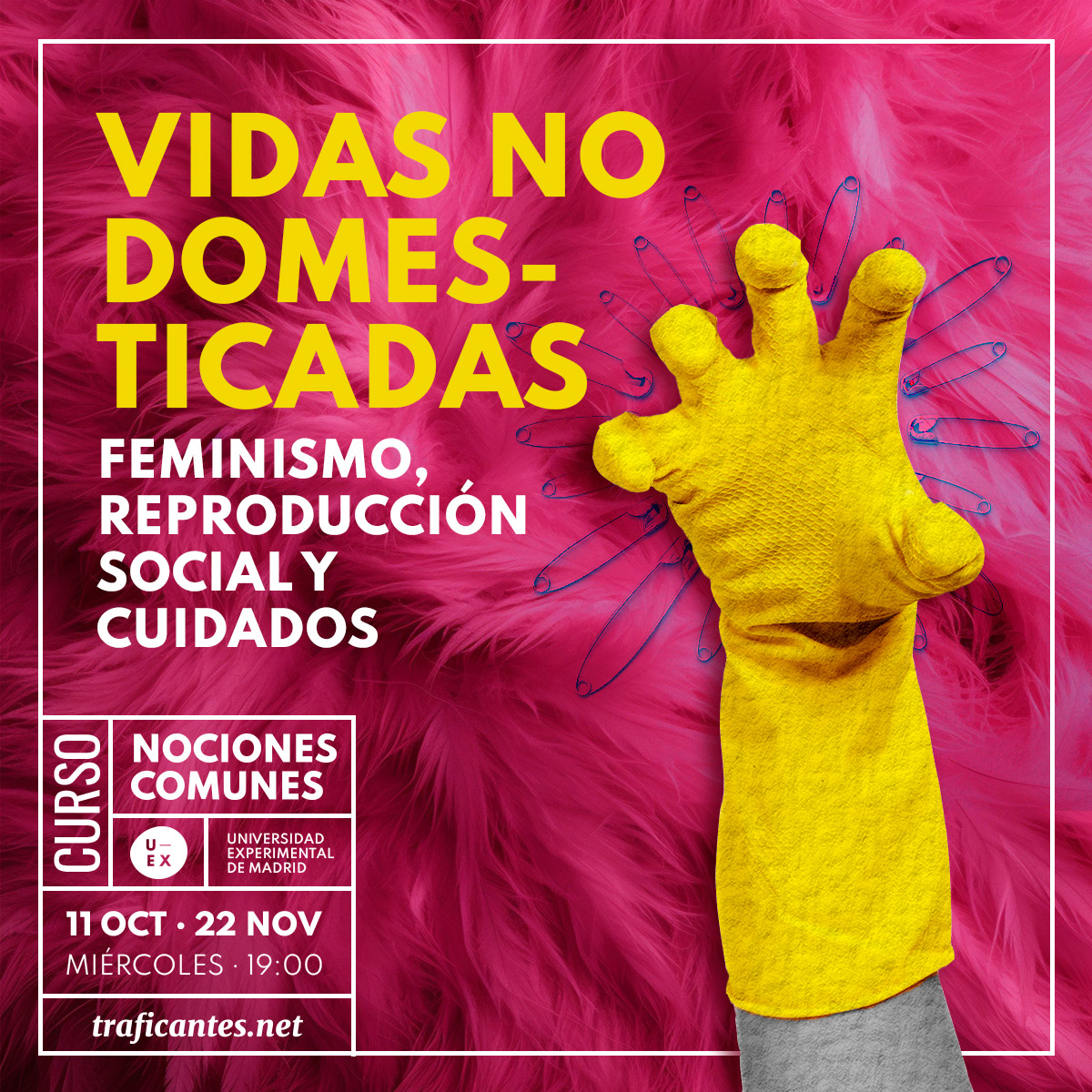 ¡Vaaaamos! Arrancamos con cuatro nuevos cursos

🟢 Capitalismo español y crisis ecosocial.
🟣 Donna Haraway y el Chthuluceno. 
🟡 Vidas no domesticadas. Feminismo y reproducción social.
🔴 Breve historia de las revoluciones. 

✍🏽 Programas e inscripción: traficantes.net/nociones-comun…
