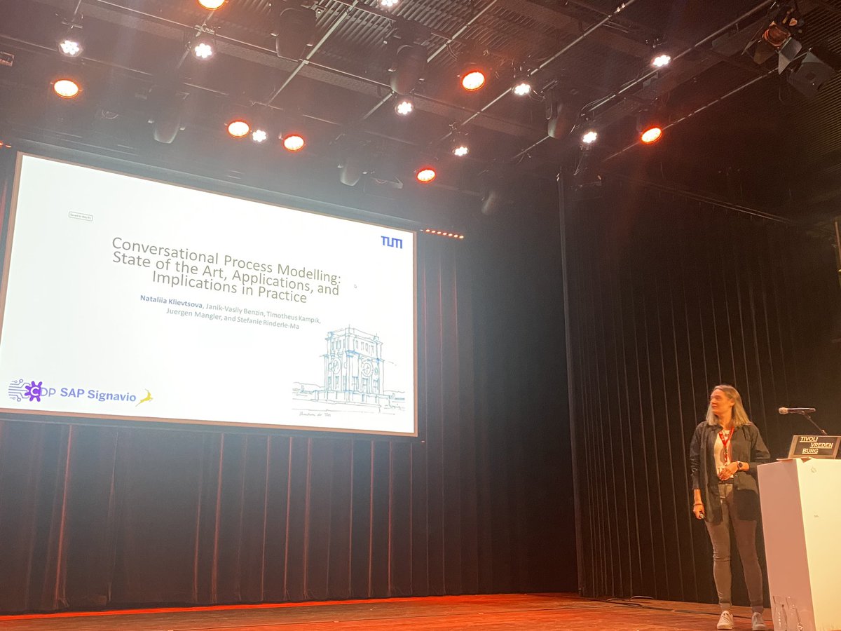 Stefanie Rinderle-Ma (@srinderlema) on Twitter photo Nataliia presenting our work on conversational process modeling at <a href="/BPMConf/">BPM Conference</a> #BPM2023 <a href="/Ti_Kam/">Timotheus Kampik</a> <a href="/etm/">Jürgen Mangler</a>
link.springer.com/chapter/10.100…
arxiv.org/abs/2304.11065
Data set: zenodo.org/record/7783492 Nataliia presenting our work on conversational process modeling at <a href="/BPMConf/">BPM Conference</a> #BPM2023 <a href="/Ti_Kam/">Timotheus Kampik</a> <a href="/etm/">Jürgen Mangler</a>
link.springer.com/chapter/10.100…
arxiv.org/abs/2304.11065
Data set: zenodo.org/record/7783492