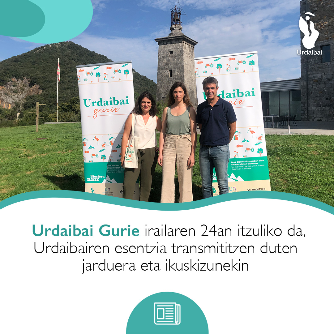 UrdaibaiBE's tweet photo. Berria | 💪 Urdaibai Gurie ekitaldia irailaren 24ean ospatuko da📍 Madariaga Dorretxea (Busturia). ⏰ 11:00etatik 16:00etara. 👀 Azoka, publiko guztiarentzako jarduerak eta ikuskizunak.

https://t.co/INZOobnZvH

@UNetxea 
@GizBermeo 
@GernikaGib 
@Ekoetxea_eus https://t.co/Rx3jEOowNZ