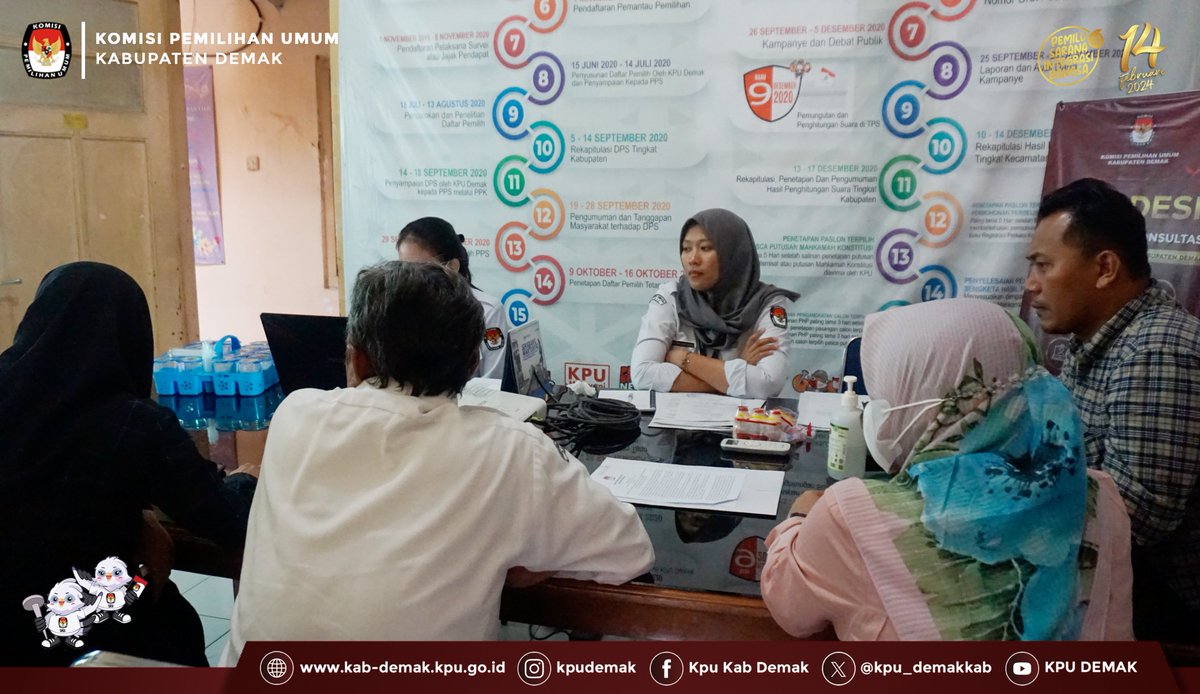 Hai #TemanPemilih, KPU Kabupaten Demak melaksanakan Rapat Pleno Penggantian Antarwaktu (PAW) Anggota DPRD Kabupaten Demak dari Partai Kebangkitan Bangsa (PKB) atas nama Nurul Muttaqin pada Kamis (14/9/2023).
#KPUDemak
#kpumelayani
#pemiluserentak2024
#pemilusaranaintegrasibangsa