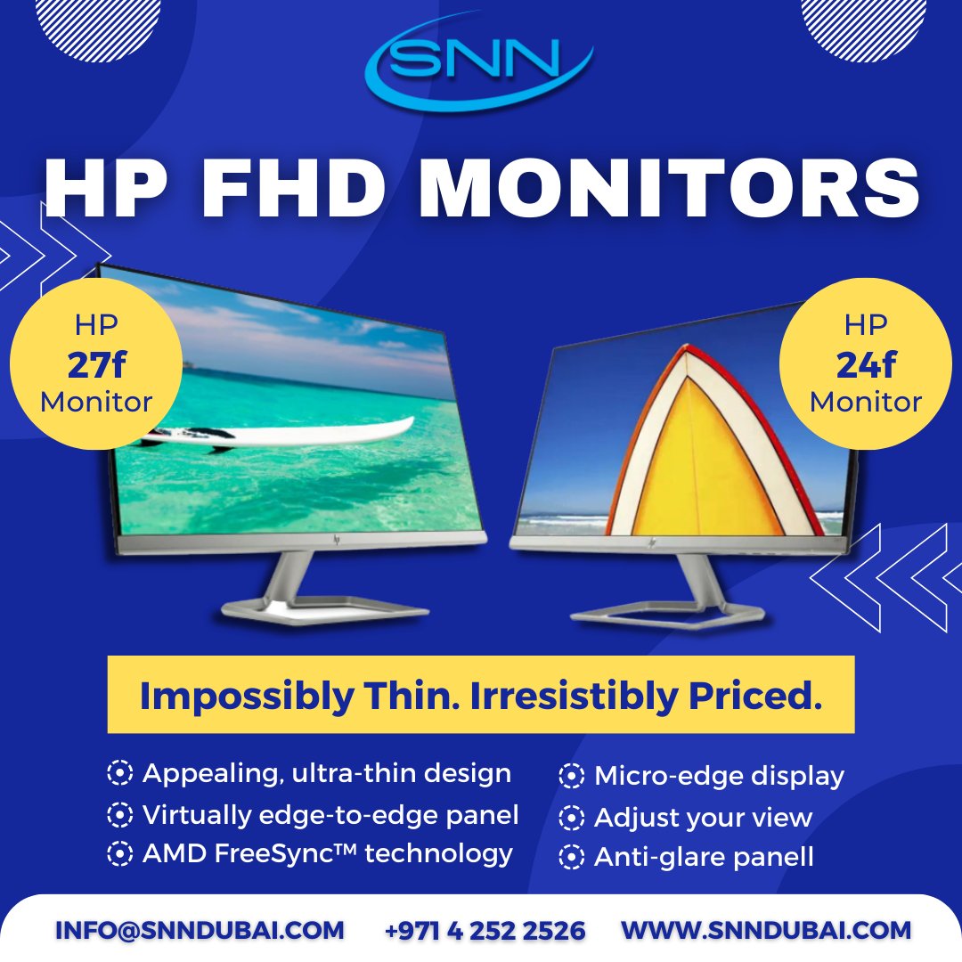snndubai's tweet image. #ComputerMonitors #computerhardware #computer #computeraccessories #Monitor #technology #gadgets #gaming #desktop #laptop #Dell #HP #Lenovo #MSI #Philips #LG #Samsung #LED #FHD #socialmedia #contactus