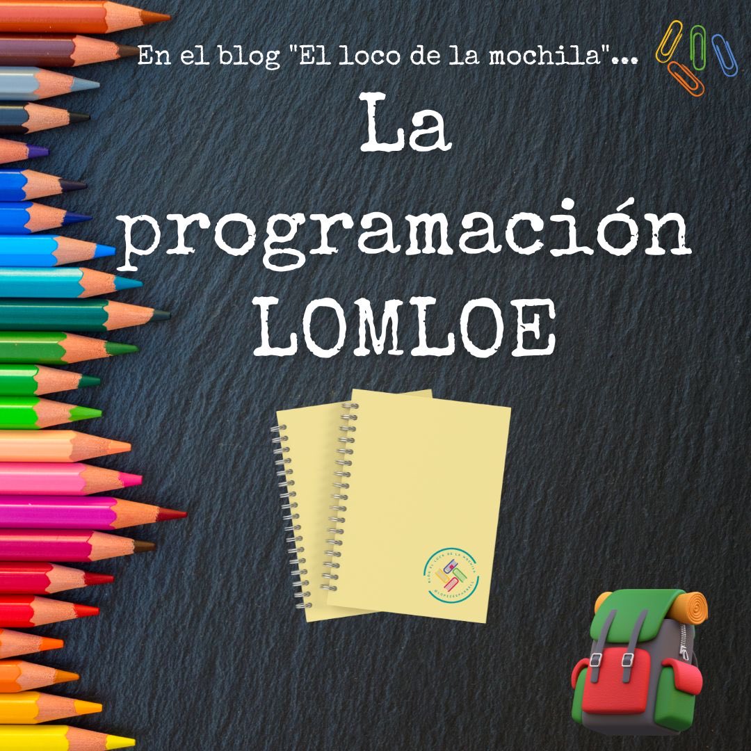 La elaboración de la #programacióndidáctica #LOMLOE es una prioridad al principio de curso. Si quieres información sobre cómo diseñarla y UN GUION ACTUALIZADO DESCARGABLE que puede servirte de guía, lee la nueva entrada del blog “El loco de la mochila”: blogsaverroes.juntadeandalucia.es/ellocodelamoch…