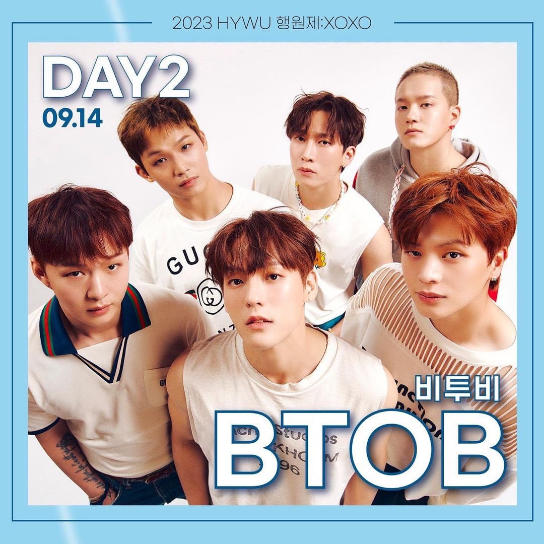 BTOB_TRENDS's tweet photo. BTOB at HYWU Festival Hashtag Event

We will trend:  
Tagline: BTOB AT HYWU FESTIVAL 
#⃣ BTOBonUniversityFestival
📅 September 14, 20:30 KST 

⚠️DON'T USE THE HASHTAG BEFORE SCHEDULE TIME

#BTOB https://t.co/2G5pIPW9yo