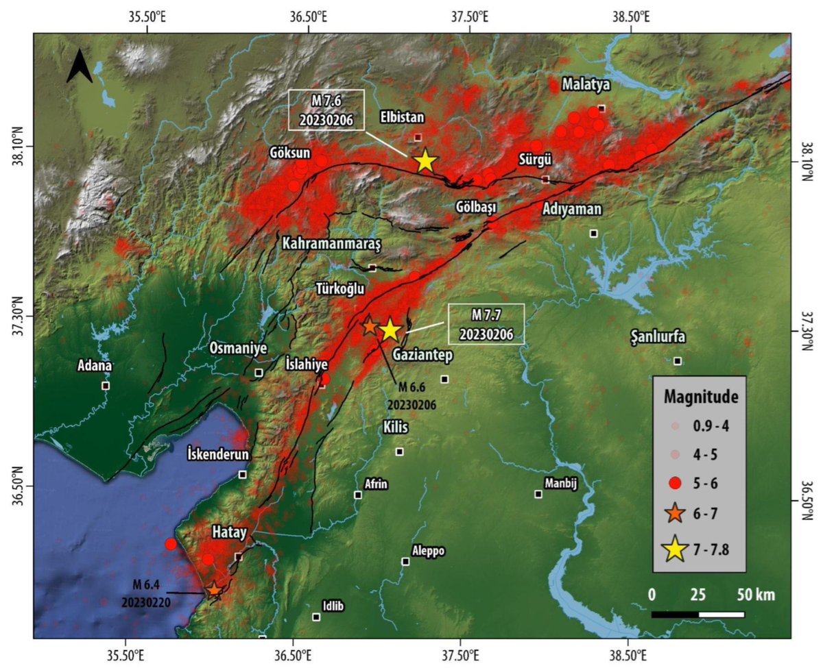 #latestpaper
📢#SatelliteImagery for Rapid Detection of Liquefaction Surface Manifestations: The Case Study of Türkiye–Syria 2023 #Earthquakes by Maria Taftsoglou, Sotiris Valkaniotis et al

👉 Read the full article: mdpi.com/2072-4292/15/1…