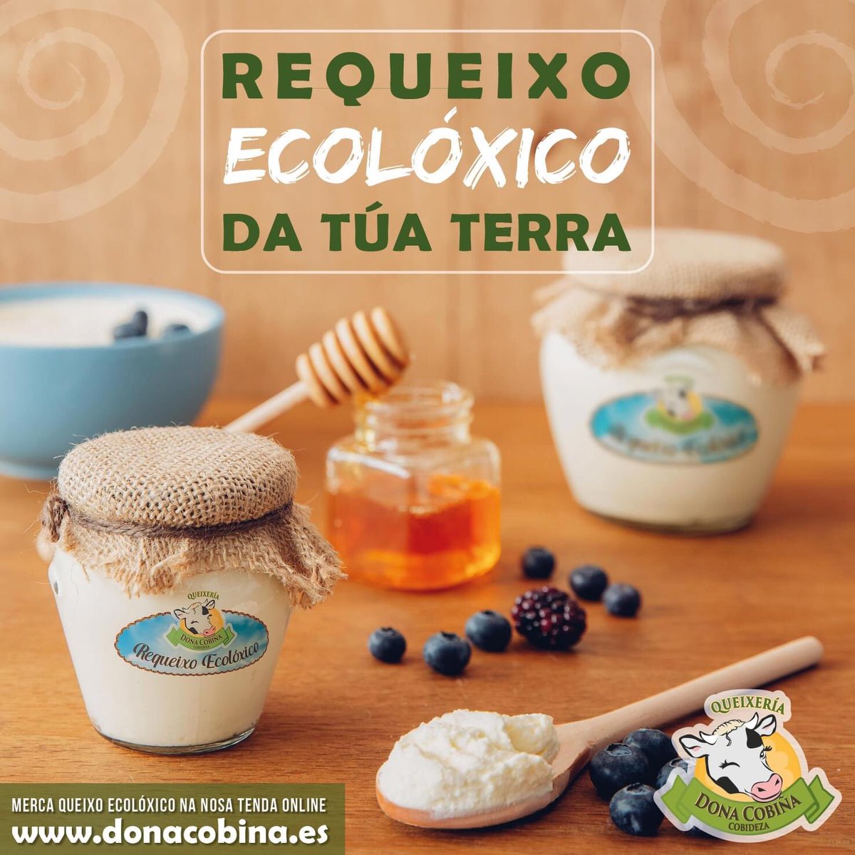 O requeixo ecolóxico Dona Cobiña sabe que namora, pero ademais...

💚 Ten unha elevada concentración de proteínas animais de excelente calidade.
💚 Achega vitaminas e minerais moi valiosos para o organismo.
💚 É da túa terriña galega!
