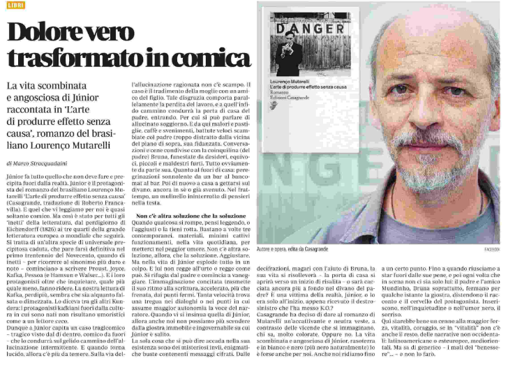 casagrande_ed's tweet photo. Ringraziamo Marco Stracquadaini che su @laRegione ha recensito «L'arte di produrre effetto senza causa», di Lourenço Mutarelli.  

 📖Il libro: https://t.co/isc81w6evS 

#mutarelli #burroughs #francavilla #brasile #follia https://t.co/u5GQov3MVu