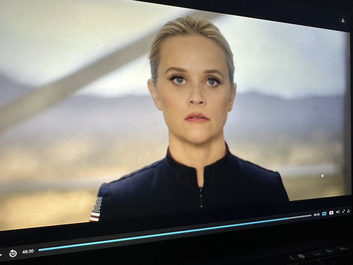 Watching the first episode of The Morning Show s3 and am I the only person who needs to see Reese Witherspoon in a space movie now?