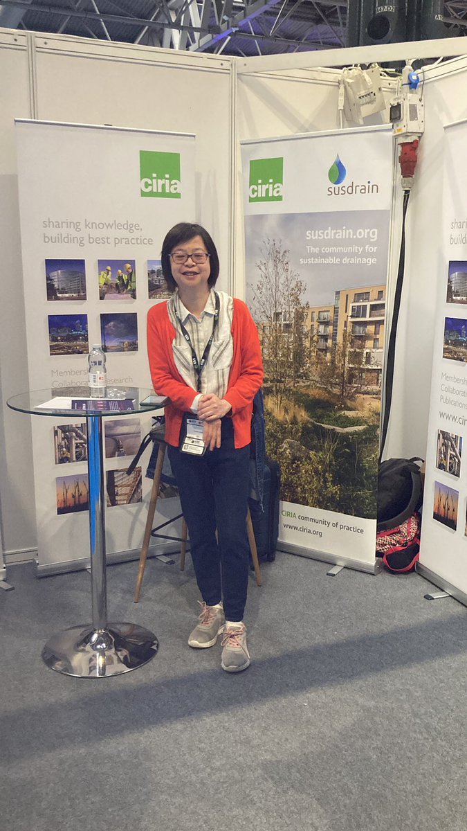 TamSimmonsCIRIA's tweet photo. Come to the Contam and land regeneration theatre @FWMExpo at 11.30am today to see our very own Joanne Kwan take part in a plenary session on good practice managing soil. She’ll be speaking about our lates release C809. @CIRIAupdates @Sudsulike #soil @Stantec @chrisberryman https://t.co/stcF7lxA9f