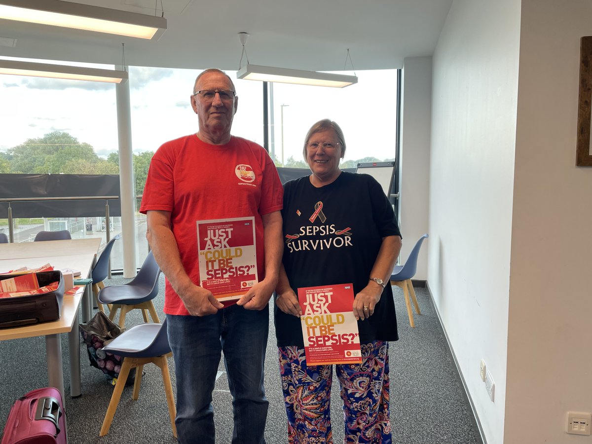 OfficeJTMP's tweet photo. It was fantastic to welcome the @UKSepsisTrust  to the Community Office yesterday evening for one of their regular support group meetings. 

It was a very timely meeting, as it was #WorldSepsisDay - which aims to raise awareness of sepsis and how life threatening it can be. https://t.co/9LnGvw6a6u