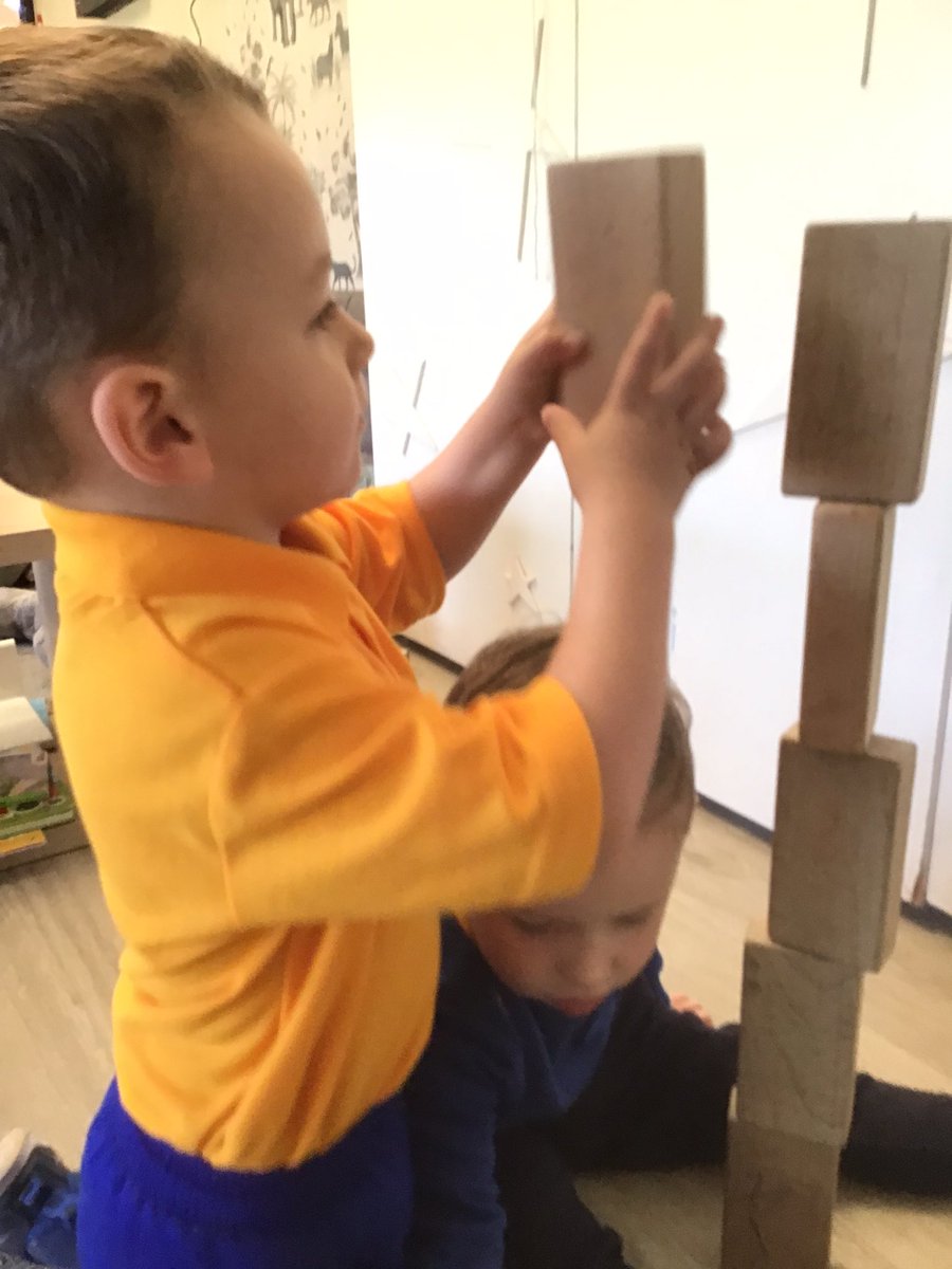 HolytownNC's tweet image. H and T were working together to build a tower #buildingfriendships