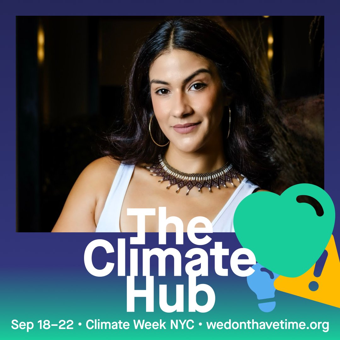 What if you could have a sip responsibly AND sustainably? 🍸
 
Meet @amandvictoriaOG CEO &amp; founder @SiponeySpritzCo at The Climate Hub &amp; hear more about how they give back to honeybees 🐝 

Watch her interview from <a href="/NestCampus/">The Nest Climate Campus</a> Media Lounge on Sept 21 📆
🔗wedonthavetime.org/events/theroad…