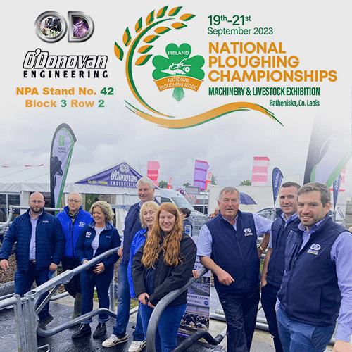 Looking forward to the start of the National Ploughing Championships tomorrow! Come visit us at Stand 42 Block 3 Row 2. We look for to seeing you all! #farming #irishfarmers #showtime