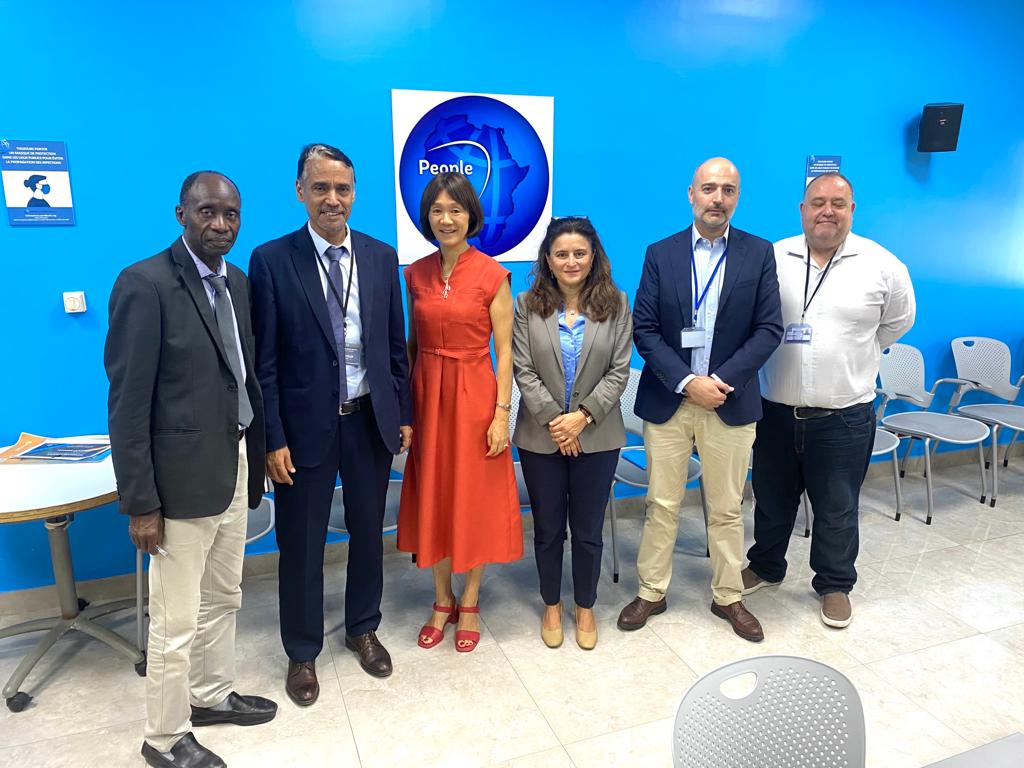 Réunion de travail prometteuse pour la coopération entre la Banque mondiale suite à la visite de membres du Secrétariat Permanent de la CSRP au bureau de BM. Réunion organisée avec Mme Keko Miwa Dir. Opérations et ses collaborateurs.