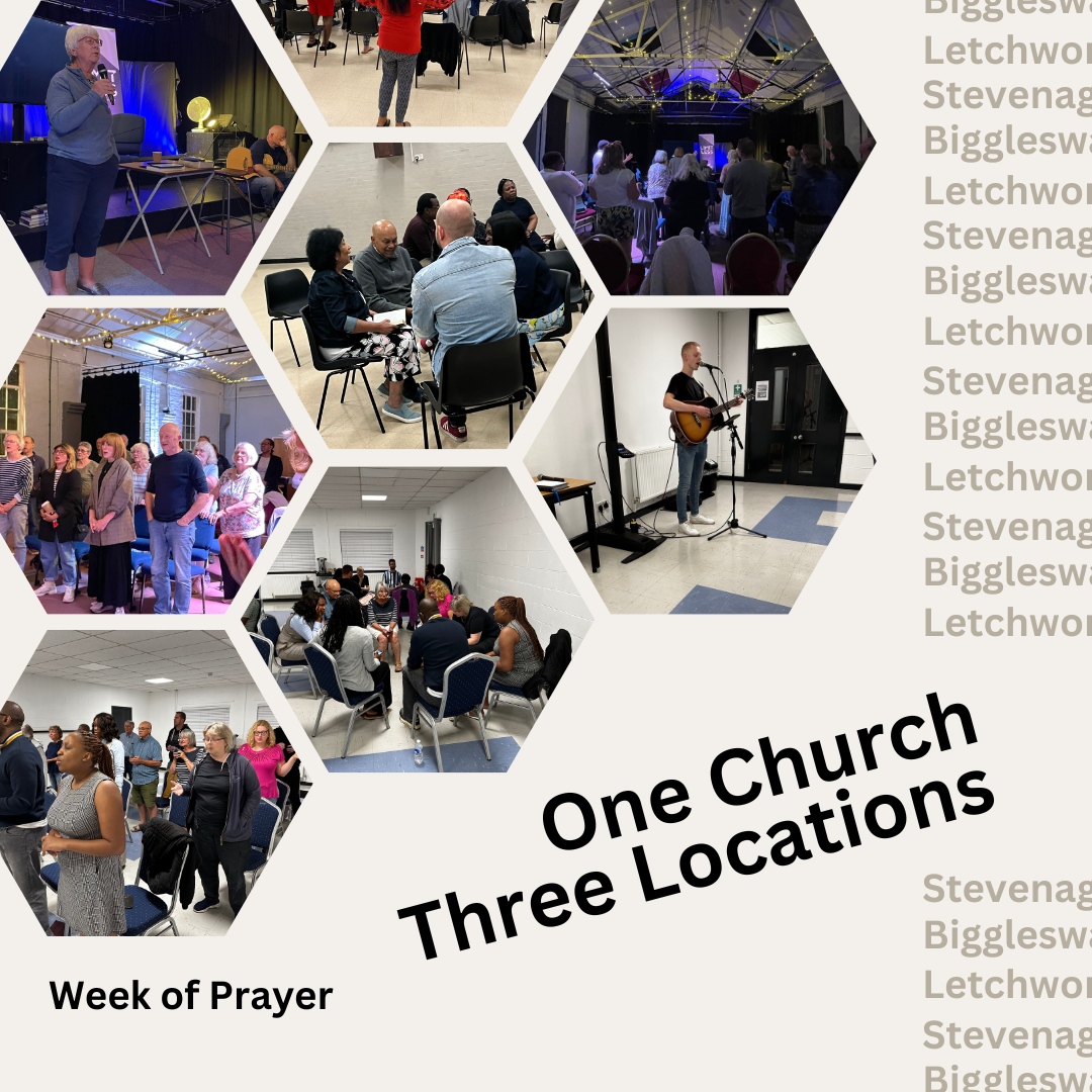 What a powerful night of prayer and faith as we stepped out as a church and met in three locations to pray. As we gathered in Stevenage, Biggleswade and Letchworth there was a great sense of faith that God was calling us towards something.