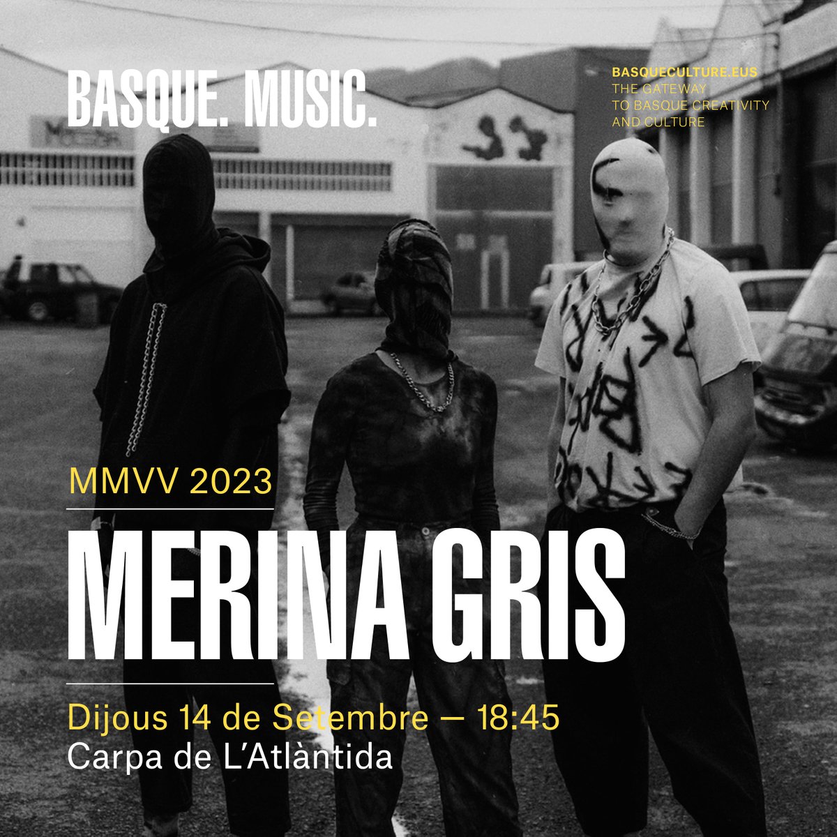 Maite Larburu eta <a href="/MerinaGris/">Merina Gris</a>  taldeak <a href="/MercatMusicaVic/">MMVV</a>-en #BasqueMusic antolatutako showcasean parte hartuko dute gaur. ✨​

 #MMVV <a href="/musikabulegoa/">Musika Bulegoa</a> 
etxepare.eus/eu/mmvv-maite-…