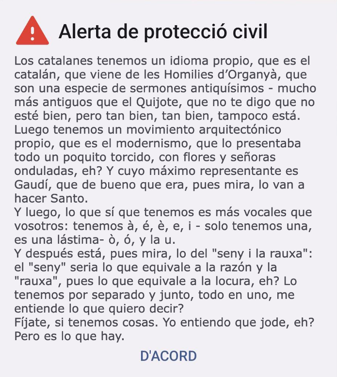 elpolyklin's tweet photo. què collons m'acaba d'arribar al mòbil https://t.co/oj9kUMciWn