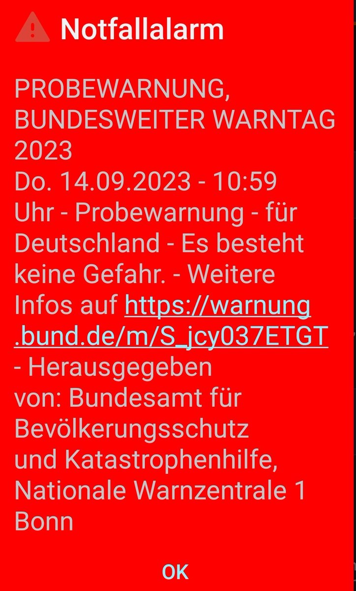 Menschlein3's tweet image. War der #Probealarm angekündigt? 😳😳😳
