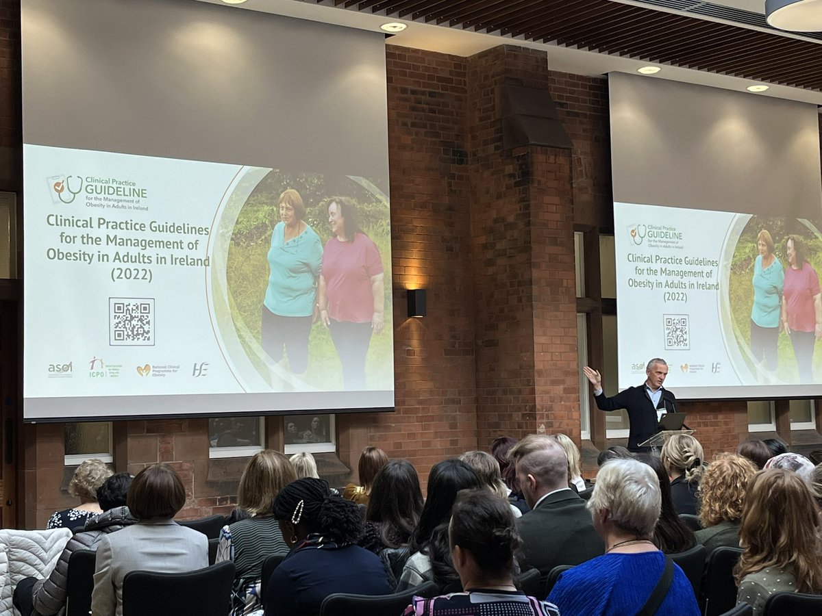 Hearing from Donal O’Shea, Clinical Lead for Obesity, Health Service Executive, Ireland who gives and overview of the Obesity Model of Care for Adults and Children and the importance of policy for accountability of key decision makers.

#UKCO2023