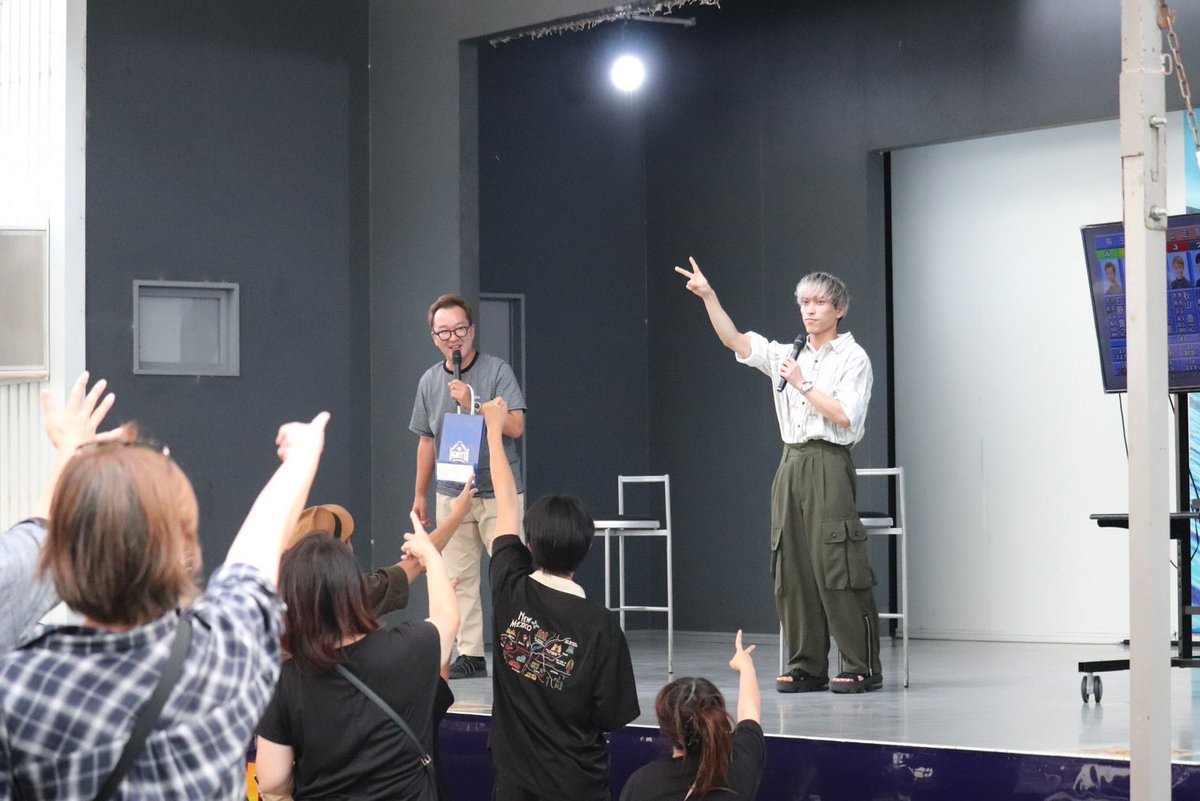 dorakiryu01's tweet photo. ／
ボートレーサー×ドラサポトークショー🎤
『大澤風葵』選手登場しました💕
＼

本日イベントステージにて開催🙌🏻

質問コーナーやじゃんけん大会を実施🎊
他にも、第6Rをゲストと一緒に観戦するなど内容盛り沢山のイベントとなりました🫶🏻

明日のトークショーは関浩哉選手が登場🔥

ぜひお楽しみに⭐️ https://t.co/Xne1ZBWWlI