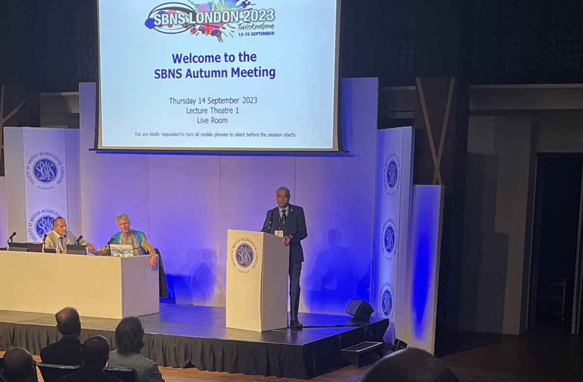 Another great day with @The_SBNS in @Twickenhamstad. Thanks to @STGNeurosurgery for an excellent conference

#SBNSLondon2023